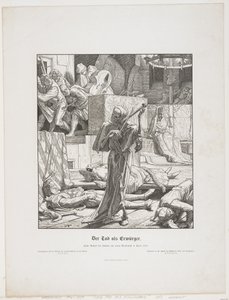 De dood als wurgengel, 1851